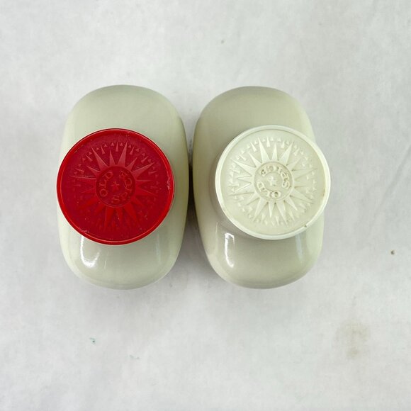 Vintage Old Spice After Shave Lotion and Talcum Powder Shulton Bottles Lot of 2 - Picture 5 of 9